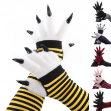 Halloween Cosplay Funny Claw Gloves Horror Long Nail