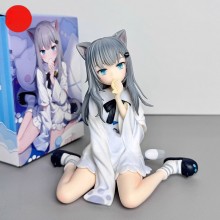 12cm Gancheng Maomao Cat Girl Sitting anime figure