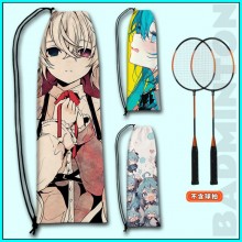 Hatsune Miku anime Drawstring Badminton Racket Bags