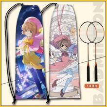 Card Captor Sakura anime Drawstring Badminton Racket Bags