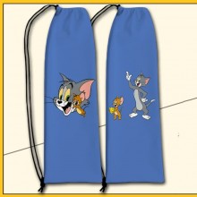 Tom and Jerry cat anime Drawstring Badminton Racke...