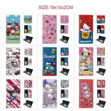 Sanrio Melody kitty Cinnamoroll Kuromi PU Long Wal...