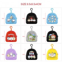 CHIIKAWA plush coin purse wallet keychain headphone bag