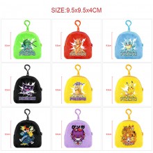 Pokemon plush coin purse wallet keychain headphone...
