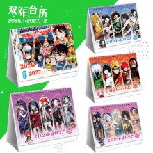 2026 Years Naruto JOJO Detective Conan anime Desk ...