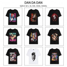 Dandadan anime summer short sleeve cotton t-shirts
