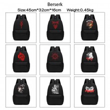 Berserk anime backpack bags