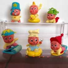 6pcs/set Kirby beach anime figures