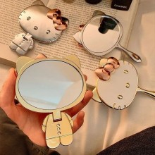 Sanrios Hello Kittys Portable Makeup Hand Mirrors