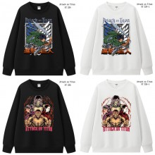 Attack on Titan long sleeve round neck thick cotto...
