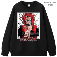 My Hero Academia long sleeve round neck thick cotton hoodies cloth