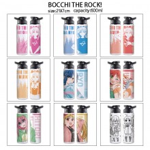 Bocchi The Rock anime sports aluminum alloy bottle...