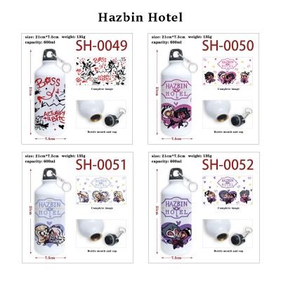 Hazbin Hotel Aluminum Water Bottle Drinking Cup