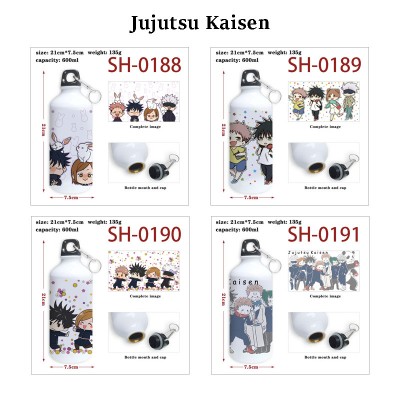 Jujutsu Kaisen Aluminum Water Bottle Drinking Cup