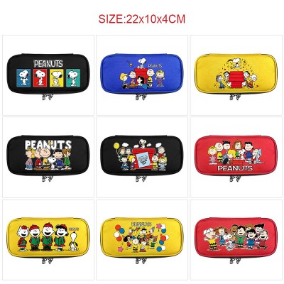 Peanuts anime pen bag pencil case