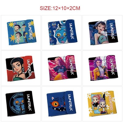 K-POP Demon Hunters anime snap wallet buckle purse