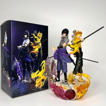 22cm Naruto Uchiha Sasuke Uzumaki Naruto anime figure