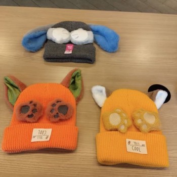 Zootopia Fox Nick Judy Knitted Hat