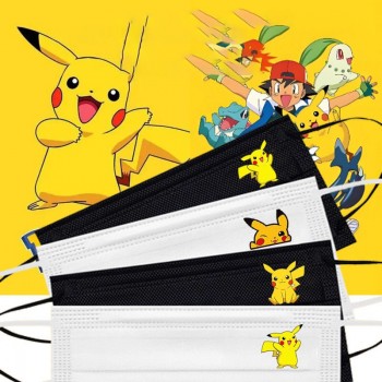 10pcs/set Pokemon anime Dust Masks
