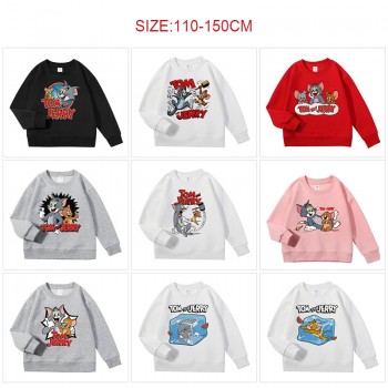 Tom and Jerry cat Kids Crewneck Sweatshirt Hoodies