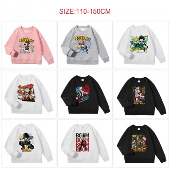 My Hero Academia Kids Crewneck Sweatshirt Hoodies
