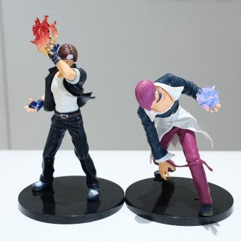 The King Of Fighters Iori Yagami Kyo Kusanagi figure(OPP bag)