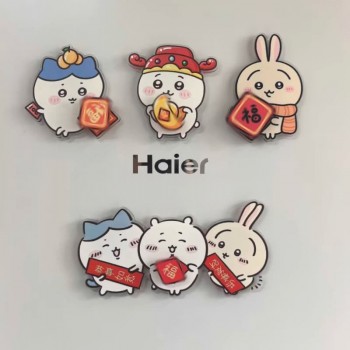 Chiikawa anime Magnetic Rotating Refrigerator Magnets