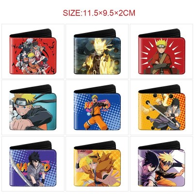 Naruto anime wallet purse