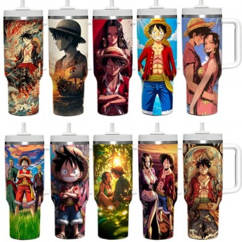 One Piece anime Stainless Steel Mugs Cups
