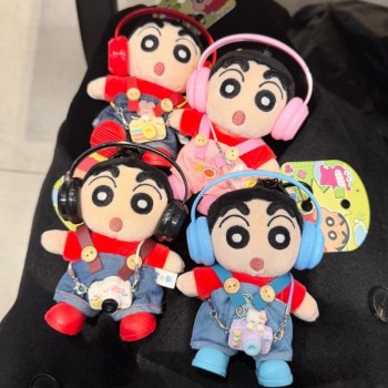 11cm Original Crayon Shin-chan anime plush doll