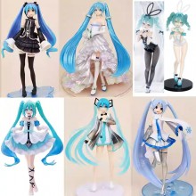 Hatsune Miku anime figure with box (various styles)