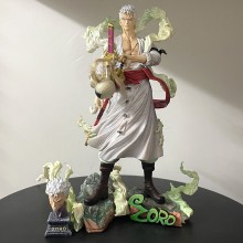 28cm One Piece Nika Roronoa Zoro Anime Figure 2 he...
