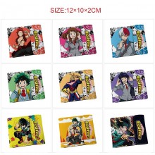 My Hero Academia anime snap wallet buckle purse