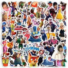 Zootopia waterproof stickers set(50pcs a set)