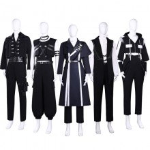 Tamons B-Side Fukuhara Tamon School Uniform Cosplay Costume Black Suit Jacket