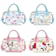 Sanrio Melody kitty Cinnamoroll Kuromi anime satchel shoulder bag