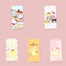 Sanrio Melody kitty Cinnamoroll Kuromi zipper long wallet purse