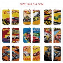 Hot Wheels anime long zipper wallet purse
