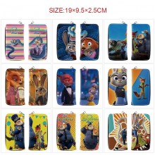 Zootopia 2 anime long zipper wallet purse