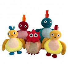 Twirlywoos Chickedy Chick Peekaboo Plush Doll
