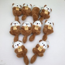 11cm Otter plush dolls set(10pcs a set)