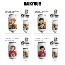 Haikyuu Stainless Steel Thermos Straw Cups