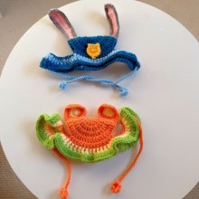 Zootopia Autumn Winter Cat Pet Hat