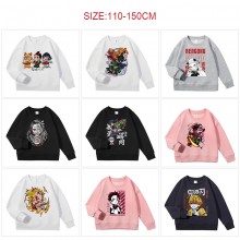 Demon Slayer Kids Crewneck Sweatshirt Hoodies