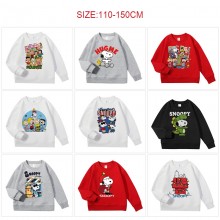 Snoopy Kids Crewneck Sweatshirt Hoodies