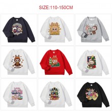 Labubu Kids Crewneck Sweatshirt Hoodies