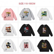 My Hero Academia Kids Crewneck Sweatshirt Hoodies