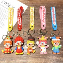 Joker anime figure doll key chains