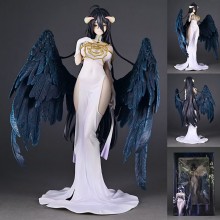 23.5cm Overlord Albedo Pure White Devil Girl anime figure