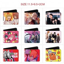 Chainsaw Man anime wallet purse